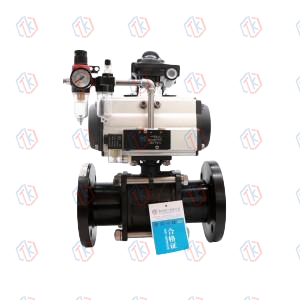 三片式法兰球阀